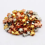 Rose Silver Star CCB Beads Spacer Beads for Jewelry Making