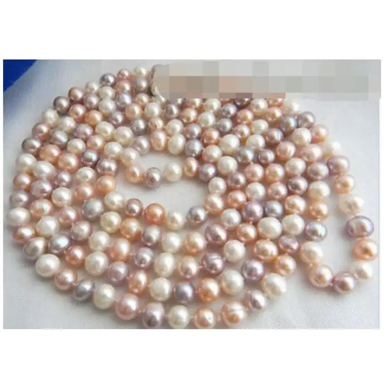 8-9mm Lavender Pink Freshwater Pearl Necklace