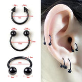 50/95Pcs Stainless Steel Body Jewelry Set