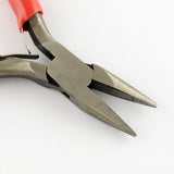 50# Carbon Steel Long Nose Pliers Stainless Steel Jewelry Making Tool