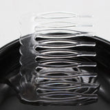 50 Clear Plastic Smooth Hair Clips Side Combs Pin Grip Hair Pin 46mm