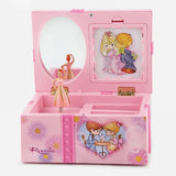Dancing Girl Music Box Jewelry Storage Organizer