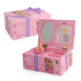 Dancing Girl Music Box Jewelry Storage Organizer