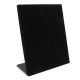 Velvet L Shape Rings Jewelry Holder Display Rack Storage Organizer