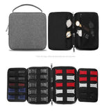Portable Watch Band Strap Organizer Storage Bag USB Cable Carrier Travel Handbag