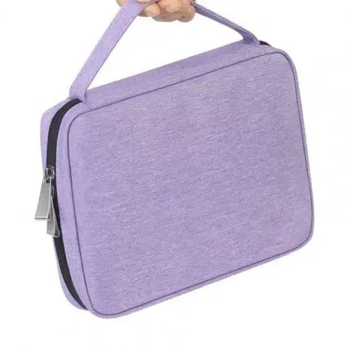 Portable Watch Band Strap Organizer Storage Bag USB Cable Carrier Travel Handbag