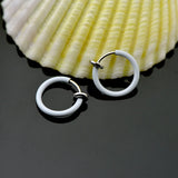 50 PCS 13mm Metal Copper Ear Clip Hook Earring Wires DIY Jewelry 8 Colors