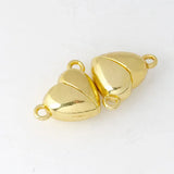 50 PCS Heart Necklace Magnet Clasps Jewelry Making DIY Accessories
