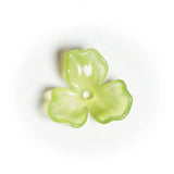 50 PCS Acrylic Flower Bead Caps for Hairpin Earrings DIY Craft