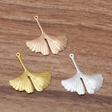 50 PCS 26x29mm Leaf Charms Brass Filigree Leaves Pendant DIY Jewelry