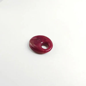 50 PCS Acrylic Oval Pendant Charms For Jewelry Making