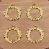 50 PCS Metal Alloy Pendant Charms 34*34mm DIY Jewelry Making Material