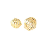 50 PCS 4mm 5mm Brass Rhombus Beads Spacer For DIY Jewelry Making