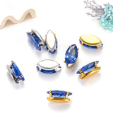 50 PCS 5x10mm Horse Eye Crystal Zircon DIY Jewelry Accessories