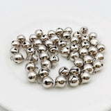 50 PCS 6/8/10mm Jingle Bells Brass Loose Beads Small Bell DIY Crafts