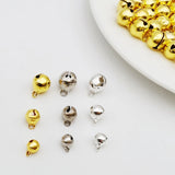 50 PCS 6/8/10mm Jingle Bells Brass Loose Beads Small Bell DIY Crafts