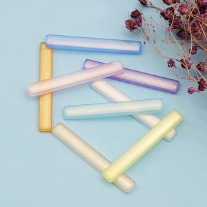 50 PCS 66x9mm Acrylic Rectangle Hairpin DIY Jewelry Making Hair Ornaments