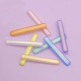 50 PCS 66x9mm Acrylic Rectangle Hairpin DIY Jewelry Making Hair Ornaments