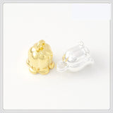 50 PCS 7x8mm Flowers Tassels Caps Pendant Charms DIY Jewelry Making Material