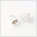50 PCS 7x8mm Flowers Tassels Caps Pendant Charms DIY Jewelry Making Material