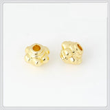 50 PCS Metal Brass Lantern Spacer Beads for Jewelry Making