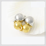 50 PCS Rhodium Plated Necklace Clasps Magnetic Buckle DIY Jewelry