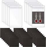 50 PCS Zipper Bag & 50 PCS Anti Tarnish Strips for Jewelry Storage