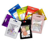 50 Holographic Ziplock Bags for DIY Jewelry Storage
