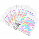 50 Holographic Ziplock Bags for DIY Jewelry Storage