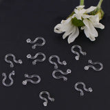 50 PCS Transparent Ear Clip Jewelry Making DIY Component