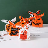 50 PCS Halloween Bunny Ears Bag Plastic Bags for Cookie & Candy Gift Kits
