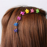 50 Pcs Flower Hair Clip Bow Hair Claws for Girls Kids