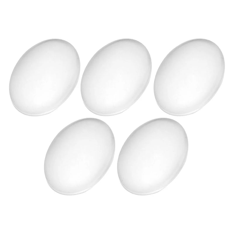 50 Pcs Pendant Tray Jewelry Findings Supplies Crystal Flat Back