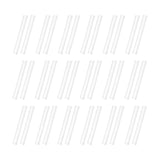 50 Pcs Clear Ear Sleeve Earrings Sports Rubber Earring Backs