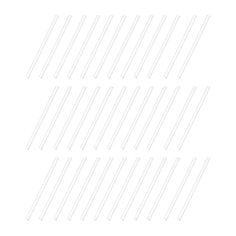 50 Pcs Clear Ear Sleeve Earrings Sports Rubber Earring Backs