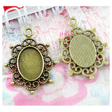 50 Pcs 10*14MM Vintage Zinc Alloy Pendant DIY Jewelry Making
