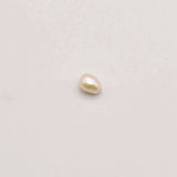 50 Pcs/Lot 3mm 4mm Natural Rice-Shaped Freshwater Pearls JA0250