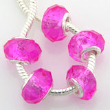 50 Pcs/Lot Glass Beads For European Charm Bracelet & Necklace