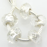 50 Pcs/Lot Glass Beads For European Charm Bracelet & Necklace