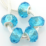 50 Pcs/Lot Glass Beads For European Charm Bracelet & Necklace