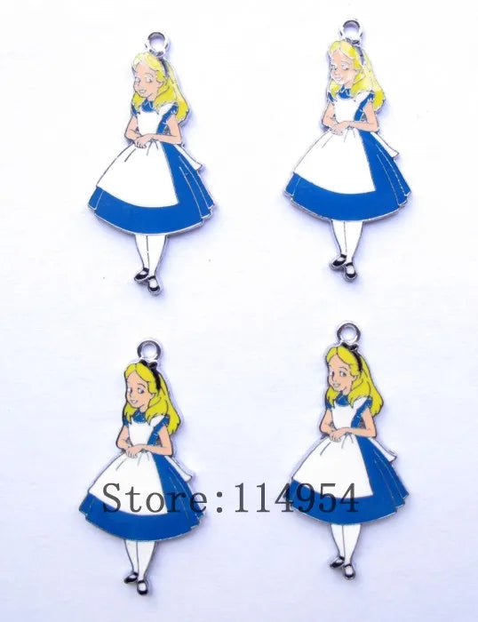 50 Pcs Metal Charms Jewelry Making Pendants Earrings M039