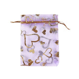 50 Pcs Organza Drawstring Bag Mesh Gift Candy Jewelry Storage Yarn Bag