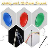 50 Pcs Plastic Threader Hook DIY Tools Craft Accessories