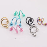 Set of 50 Punk Ear Clip Cuff Wrap Earrings for Women