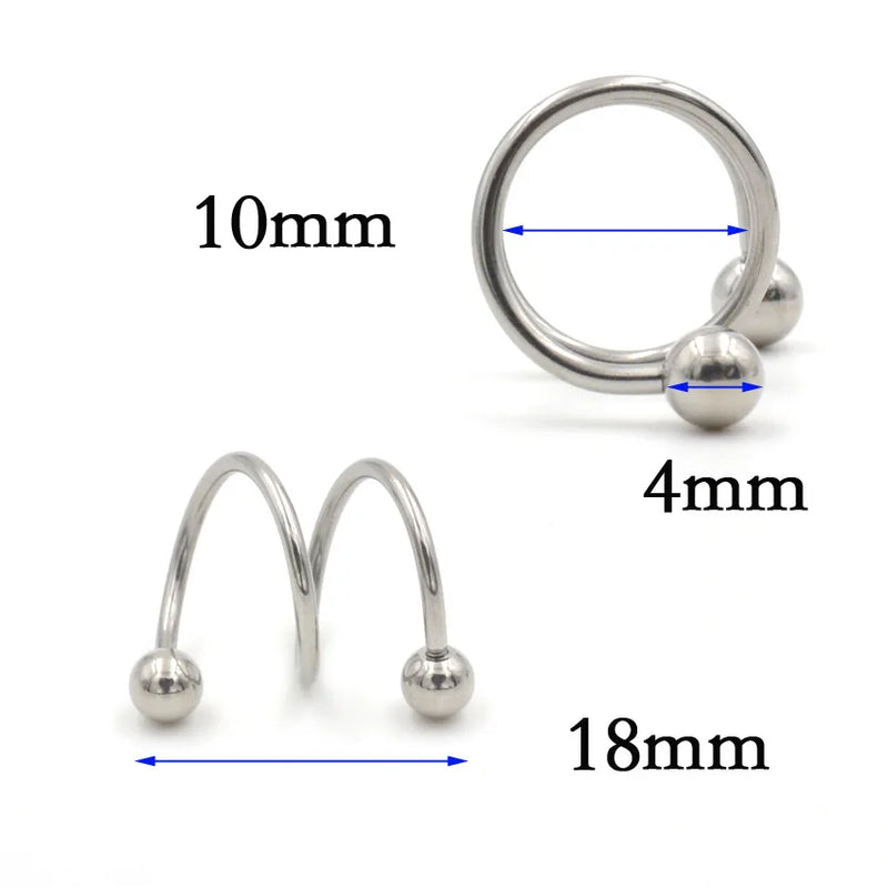 Set of 50 Punk Ear Clip Cuff Wrap Earrings for Women