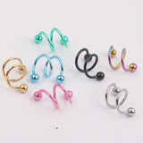Set of 50 Punk Ear Clip Cuff Wrap Earrings for Women