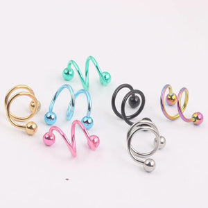 Set of 50 Punk Ear Clip Cuff Wrap Earrings for Women