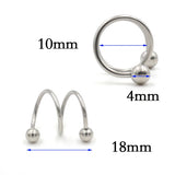 Set of 50 Punk Ear Clip Cuff Wrap Earrings for Women