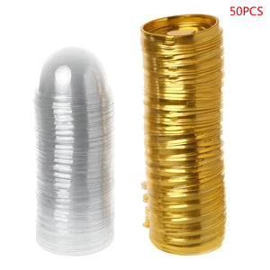 50 Pcs Moon Cake Trays Packaging Box Holder