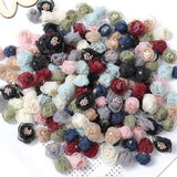 50 Pcs Silk Rose Artificial Flowers Wedding Decor Home DIY Bridal Hair
